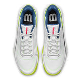 Juniors' RUSH PRO 5 Tennis Shoes Snow White and Ensign Blue,Footwear,Wilson,,,Tennis Express,WRS339740U-F26-3