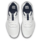 Men's CourtGlide Tennis Shoes White and Navy Blazer-Footwear-Wilson-WRS339770U-3-Tennis Express