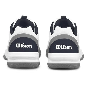 Men's CourtGlide Tennis Shoes White and Navy Blazer-Footwear-Wilson-WRS339770U-4-Tennis Express