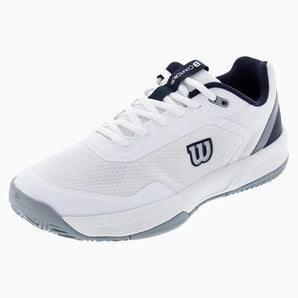 Men's CourtGlide Tennis Shoes White and Navy Blazer-Footwear-Wilson-WRS339770Ucopy-Tennis Express