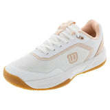 Women's CourtGlide Tennis Shoes White and Cameo-Footwear-Wilson-WRS339810Ucopy-Tennis Express