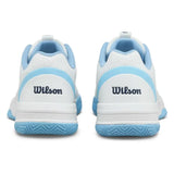 Women's CourtGlide Tennis Shoes White and Airy Blue-Footwear-Wilson-WRS339830U-5-Tennis Express