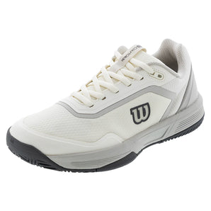 Women's CourtGlide Tennis Shoes White and Lunar Rock-Footwear-Wilson-White/Lunar Rock-5.5, [current_file_name-Tennis Express