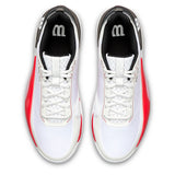 Men's Rush Tour 5 Clay Tennis Shoes White and Black-Footwear-Wilson-WRS339940U-S26-3-Tennis Express