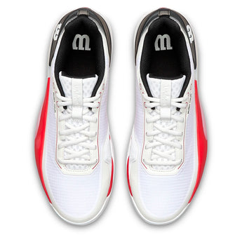 Men's Rush Tour 5 Clay Tennis Shoes White and Black-Footwear-Wilson-WRS339940U-S26-3-Tennis Express