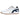 Men's Rush Pro 5 Tennis Shoes White and Navy Blazer