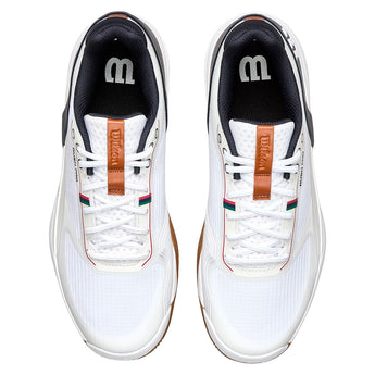 Men's Rush Pro 5 Tennis Shoes White and Navy Blazer,Footwear,Wilson,,,Tennis Express,WRS339990U-U26-3