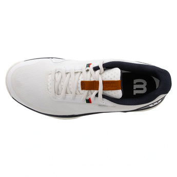 Men's Rush Lite 5 CLC Tennis Shoes White and Navy Blazer,Footwear,Wilson,,,Tennis Express,WRS340000U06copy