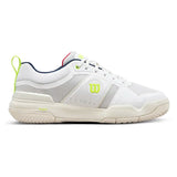 Women's PICKLE PRO Pickleball Shoes Snow White and Papyrus,Footwear,Wilson,,,Tennis Express,WRS340370U-F26-2