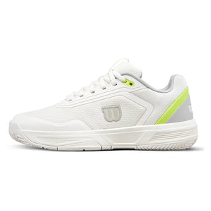 Women's COURTGLIDE Tennis Shoes Snow White and Titanium,Footwear,Wilson,,,Tennis Express,WRS340390U-F26-1