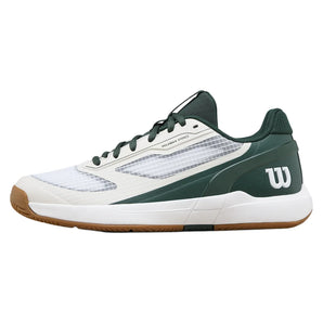 Juniors' RUSH PRO 5 Tennis Shoes White and Sycamore, Wilson, Tennis Express, WRS341490U-F26-1