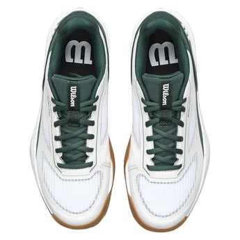 Juniors' RUSH PRO 5 Tennis Shoes White and Sycamore, Wilson, Tennis Express, WRS341490U-F26-3