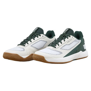 Juniors' RUSH PRO 5 Tennis Shoes White and Sycamore, Wilson, White/Sycamore, Tennis Express, WRS341490U-F26-WHITE-SYCAMORE-1
