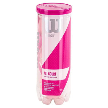 Intrigue All Court Pink 12 Pack Tennis Ball Case-Balls-Wilson-WRT100912CS-CAN-Tennis Express