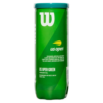 US Open Green Tournament Tennis Ball Can-Balls-Wilson-WRT137500_3-3-[Sku]-Tennis Express