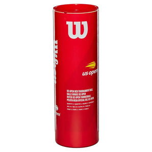 US Open Red Tournament Tennis Ball Can-Balls-Wilson-WRT137600can-11-2-[Sku]-Tennis Express