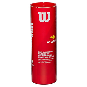 US Open Red Tournament Tennis Ball Can-Balls-Wilson-WRT137600can-11-2-[Sku]-Tennis Express