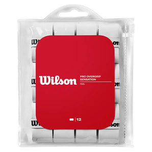 Pro Overgrip Sensation 12 Pack,Accessories,Wilson,White,,Tennis Express,WRZ4011-w-1