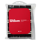 Pro Overgrip Tennis Grip 12 Pack Black,Accessories,Wilson,,,Tennis Express,WRZ4016BK-1