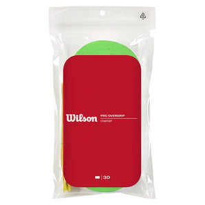 Pro Overgrip 30 Pack,Accessories,Wilson,Green,,Tennis Express,WRZ4017-g-1