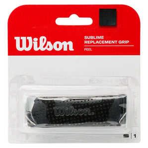 Sublime Replacement Tennis Grip,Accessories,Wilson,Black,,Tennis Express,WRZ4202-B-1