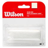 Sublime Replacement Tennis Grip,Accessories,Wilson,White,,Tennis Express,WRZ4202-w-1
