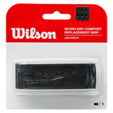 Micro-Dry Comfort Replacement Grip Black,Accessories,Wilson,,,Tennis Express,WRZ4211BK-1