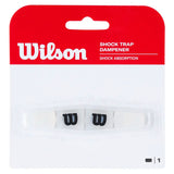Shock Trap Tennis Dampener Clear and Black,Accessories,Wilson,,,Tennis Express,WRZ537000BK-1