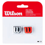 Profeel Tennis Dampener Red and Silver,Accessories,Wilson,,,Tennis Express,WRZ537600-1