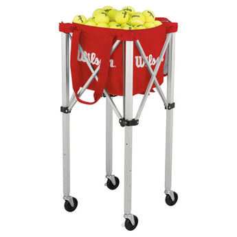 Teaching Cart Traveler with Red Bag-Court Equipment-Wilson-WRZ541000-1-Tennis Express