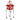 Teaching Cart Traveler with Red Bag-Court Equipment-Wilson-WRZ541000-2-Tennis Express