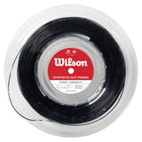 Synthetic Gut Power Tennis String Reel,Strings,Wilson,Black,17,Tennis Express,WRZ905R-b-17-1
