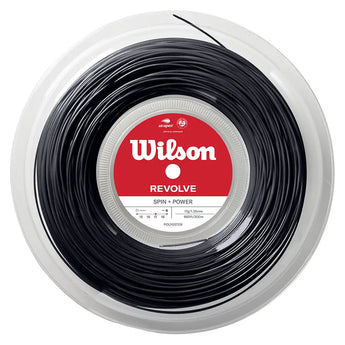 Revolve Tennis String Reel,Strings,Wilson,Black,17,Tennis Express,WRZ906R-b-17-1
