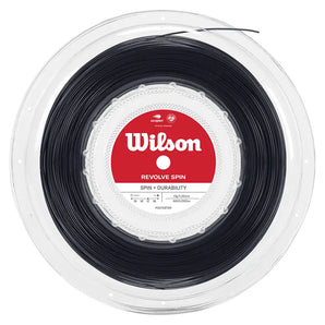 Revolve Spin Tennis String Reel,Strings,Wilson,Black,17,Tennis Express,WRZ90R-17-b-1