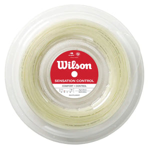 Sensation Control 16G Tennis String Reel Natural,Strings,Wilson,,,Tennis Express,WRZ911200R-1_7a719047-f802-4600-887c-5df8b23525a5