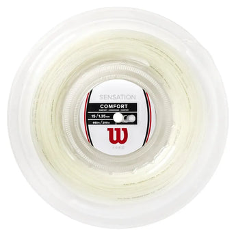 Sensation Tennis String Reel Natural-Strings-Wilson-WRZ91R-15-1-Tennis Express
