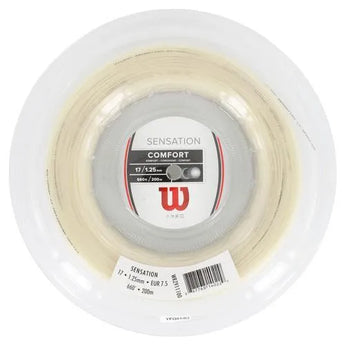 Sensation Tennis String Reel Natural-Strings-Wilson-WRZ91R-17-Tennis Express