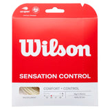 Sensation Control 16G Tennis String Natural,Strings,Wilson,,,Tennis Express,WRZ941200-SET-1
