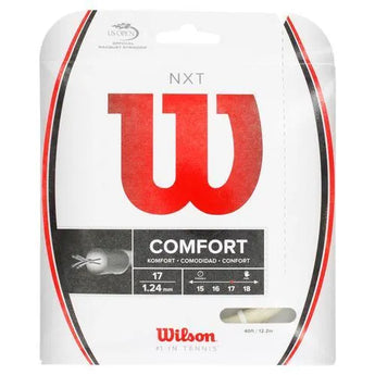 NXT Tennis String-Strings-Wilson-WRZ942SET-17NATURAL-Tennis Express