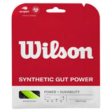 Synthetic Gut Power Tennis String,Strings,Wilson,,,Tennis Express,WRZ945-grn-17-1