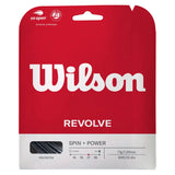 Revolve Tennis String,Strings,Wilson,Black,17,Tennis Express,WRZ946.SET-b-17-1