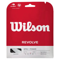 Revolve Tennis String,Strings,Wilson,White,17,Tennis Express,WRZ946.SET-w-17-1