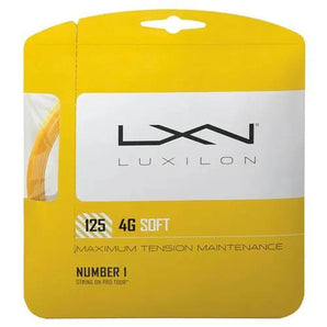 4G Soft 125/17G Tennis String Gold-Strings-Luxilon-WRZ997111SET-Tennis Express