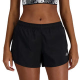Women's Sport Essentials 3 Inch Short Black-Apparel-New Balance-WS41226-BKS25-Tennis Express