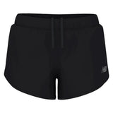 Women's 3 Inch Sport Short Black,Apparel,New Balance,,,Tennis Express,WS51209-BKB
