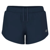 Women's 3 Inch Sport Short NB Navy,Apparel,New Balance,NB Navy,XS,Tennis Express,WS51209-NVY