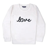 Women's Love All Tennis Sweatshirt-Apparel-Ame and Lulu-WSW-T-S25-LL-Tennis Express