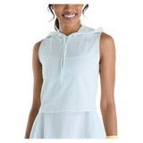 Women's NYC Tournament Sleeveless Tennis Hoodie Mint Water,Apparel,New Balance,Mint Water,XS,Tennis Express,WT622299-MNWF26-5