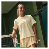 Women's NYC Tournament Practice Graphic Tennis T-Shirt Dawn Glow,Apparel,New Balance,,,Tennis Express,WT6262TT-DGLF26-5