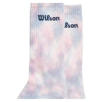 Unisex Crew Logo Tennis Socks Multicolor Ombre,Socks,Wilson,,,Tennis Express,WU00017Z019001-F26-6